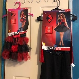 Mommy and me harley Quinn costumes